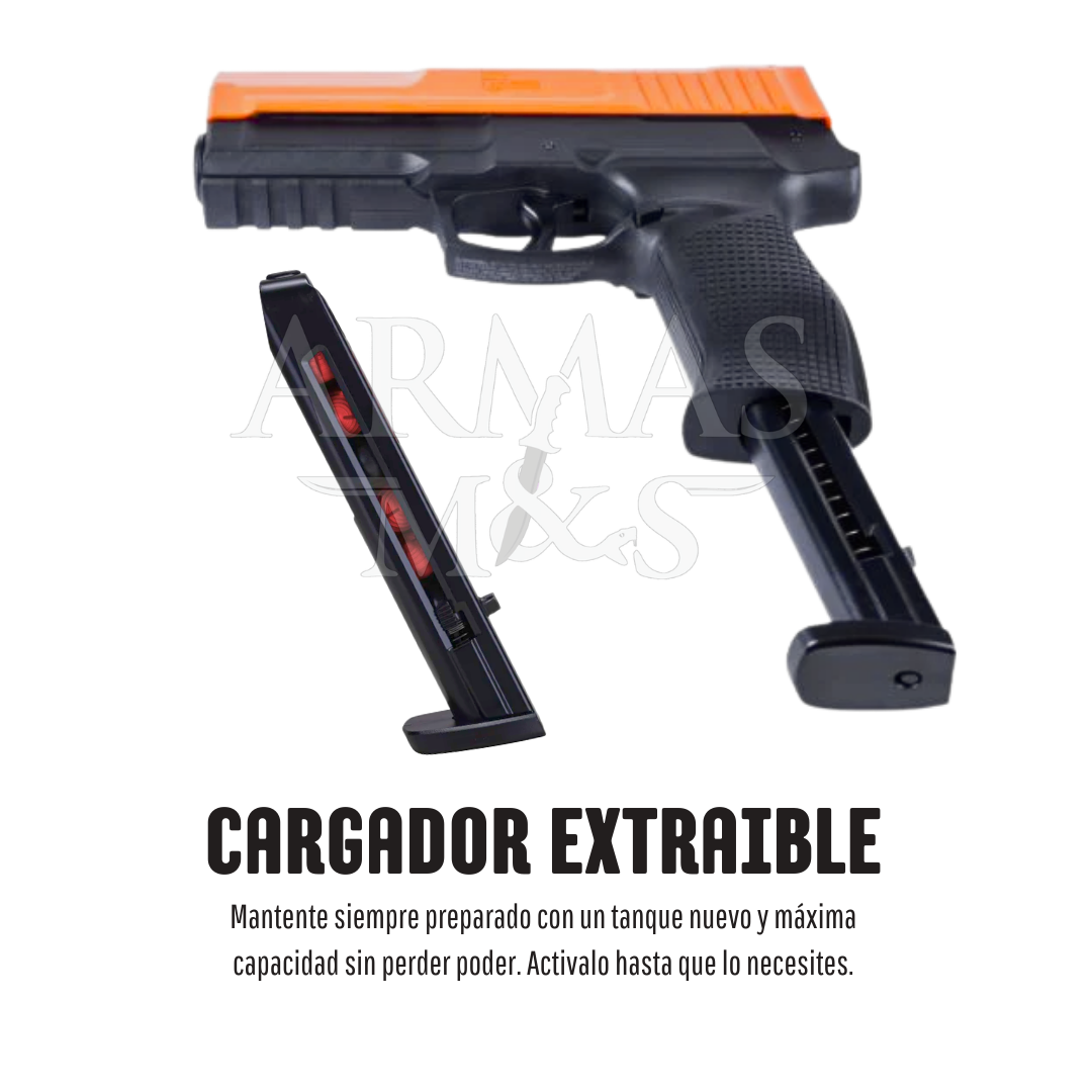 Pistola Traumática De Protección Secure 68P Gas Pimienta Umarex cal. 68