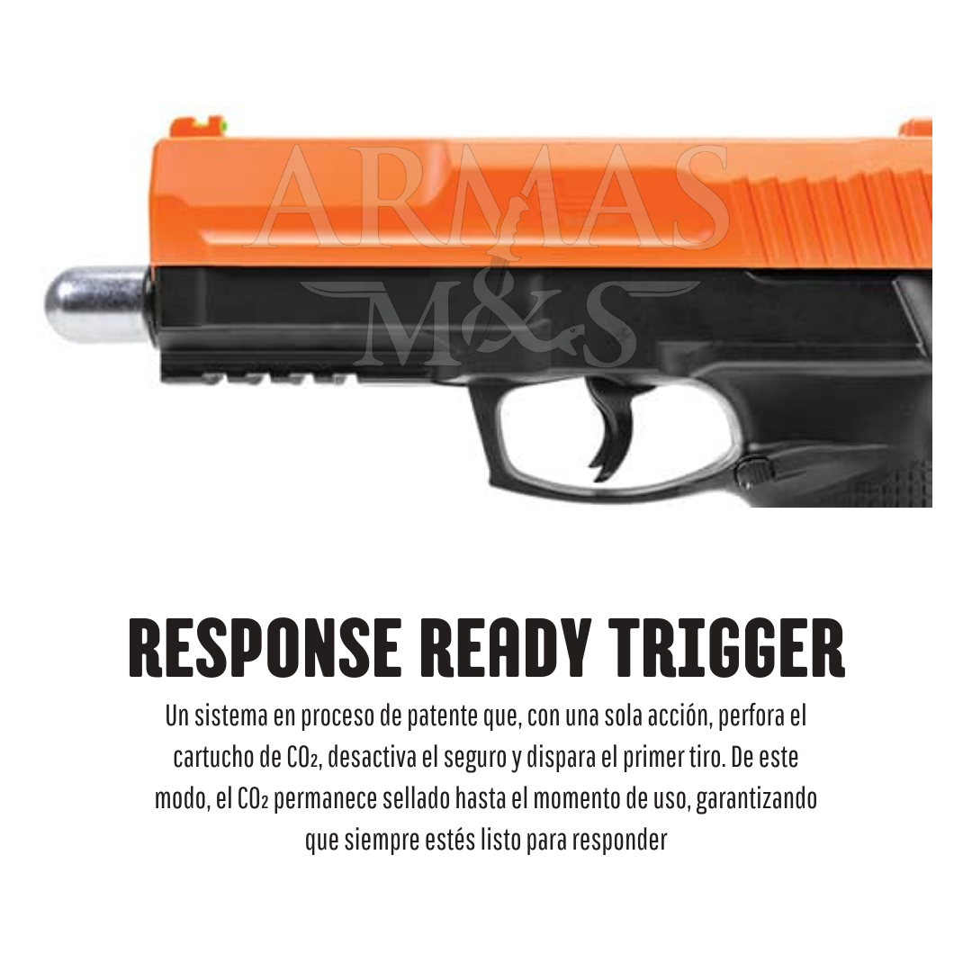 Pistola Traumática De Protección Secure 68P Gas Pimienta Umarex cal. 68
