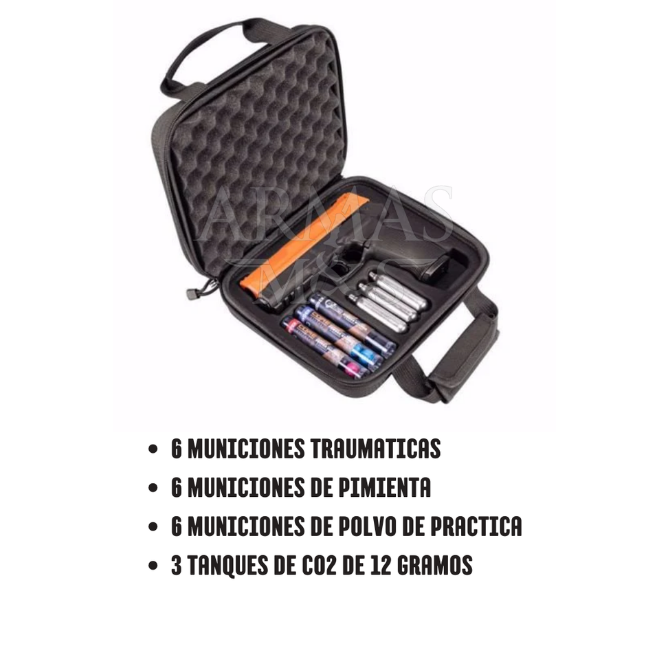 Pistola Traumática De Protección Secure 68P Gas Pimienta Umarex cal. 68