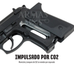 Pistola Umarex Beretta Elite II CO₂ 4.5 mm