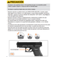 Pistola GLOCK 19 GEN3 Negra CO2 BBs Cal. .177 4.5mm 410 fps