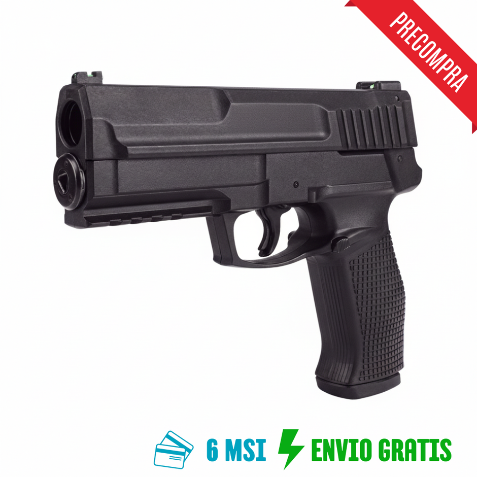 Pistola Traumática De Protección Secure 68P Gas Pimienta Umarex cal. 68 - Negro