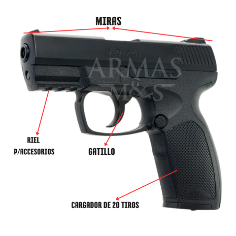 Pistola de CO 2 Umarex TDP45 4.5mm