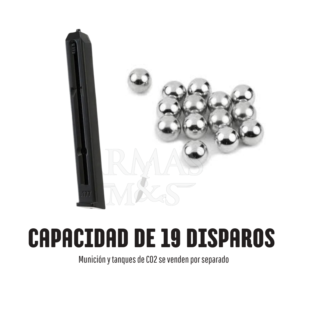 Pistola de CO 2 Umarex TDP45 4.5mm