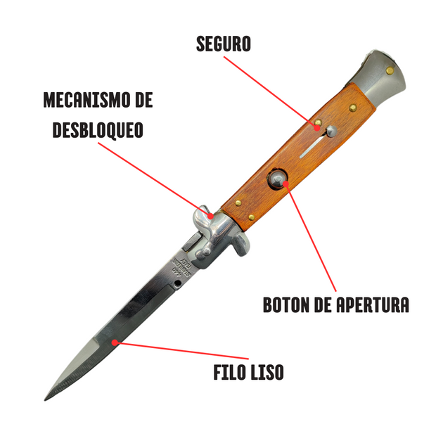 Navaja Stiletto Clásica