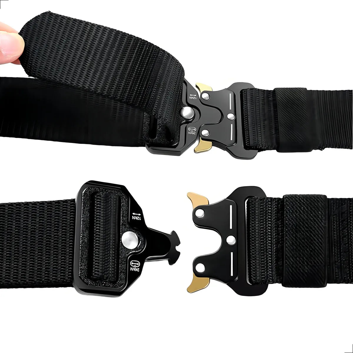 Cinturón Táctico Ajustable de Alta Resistencia