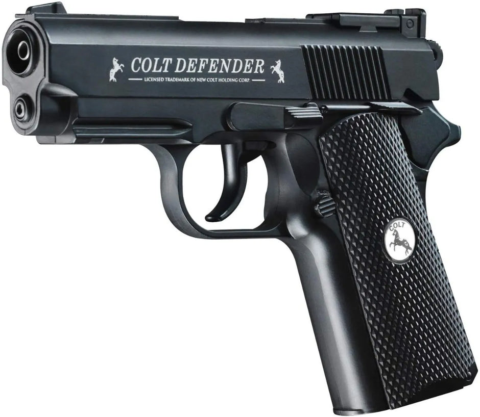 Pistola COLT DEFENDER Negra CO2 BB Cal. .177 4.5mm 410fps