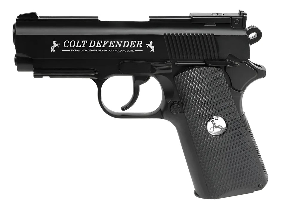 Pistola COLT DEFENDER Negra CO2 BB Cal. .177 4.5mm 410fps