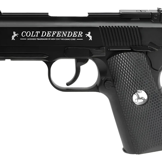 Pistola COLT DEFENDER Negra CO2 BB Cal. .177 4.5mm 410fps