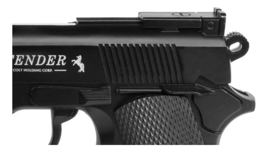 Pistola COLT DEFENDER Negra CO2 BB Cal. .177 4.5mm 410fps