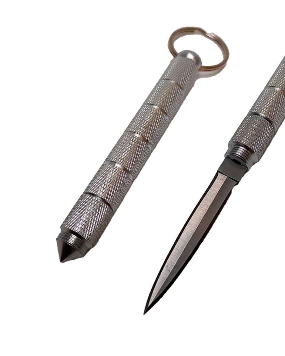 Kubotan Con Navaja Oculta