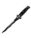 Navaja Stiletto Clásica Automática de hoja curva
